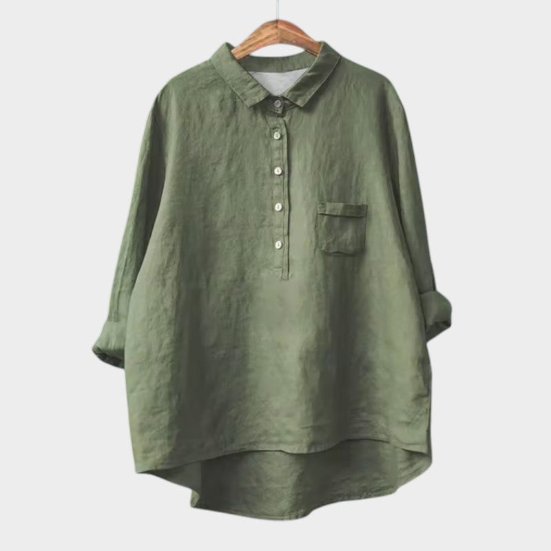 Petra - Premium Blouse with Lace