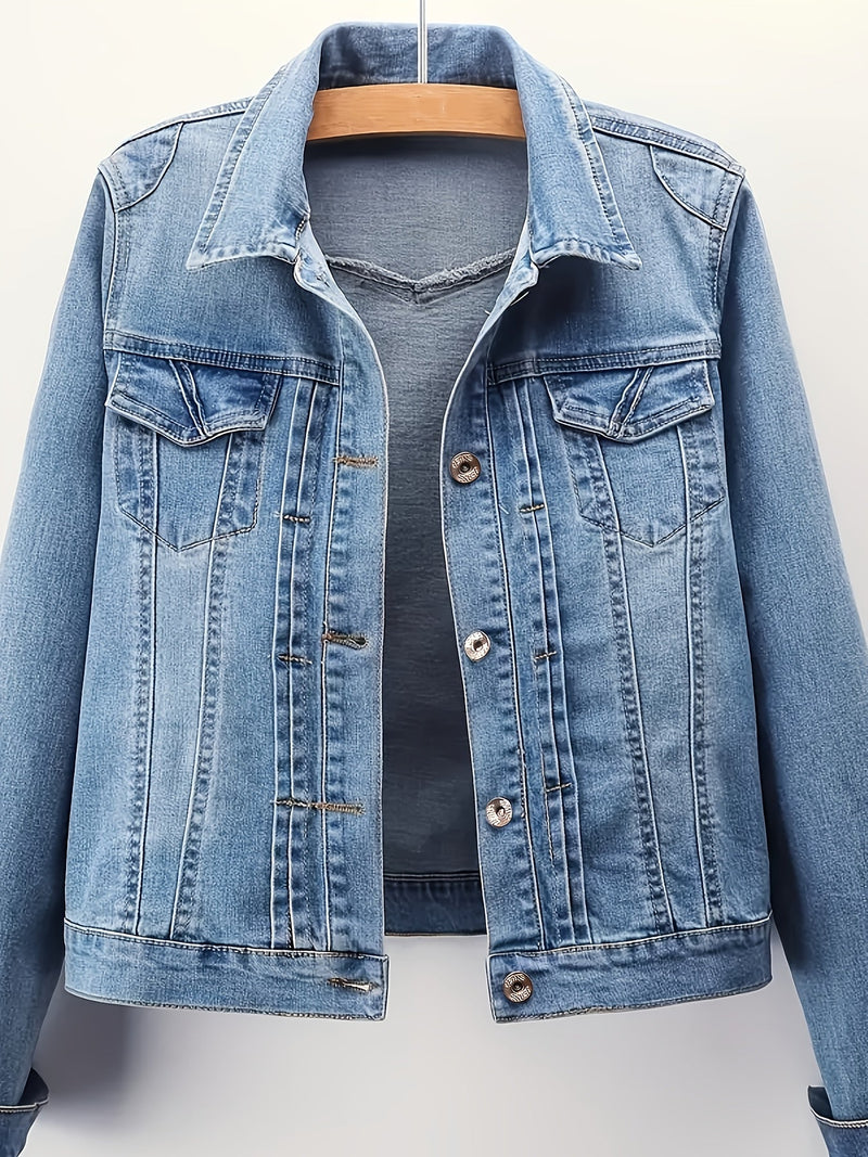 Sofia™ | Timeless Denim Jacket
