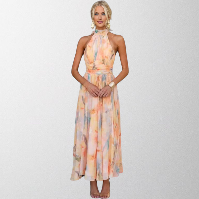 Olivia - Blossom Midi Dress