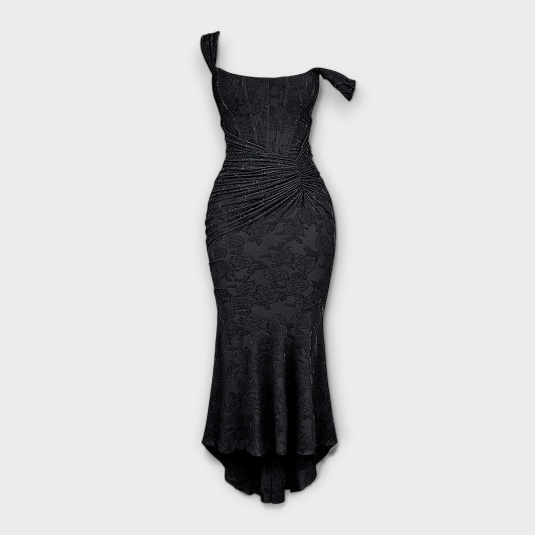 Renske – Long Dress with Elegant and Refined Corset