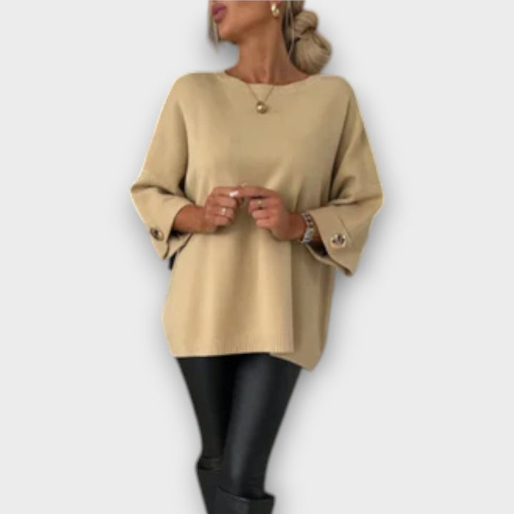 Isabella - Elegant Knitted Blouse
