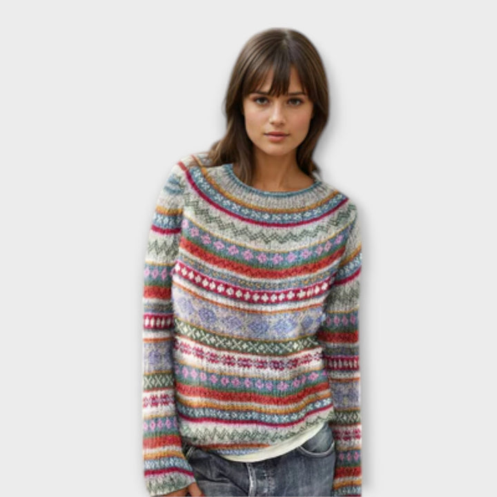 Manonin - Casual & Cosy Striped Jumper