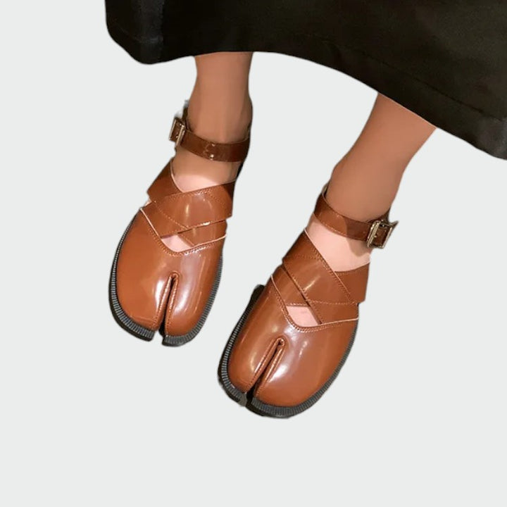 Olivia - Tabi Strap Mary Jane Shoes