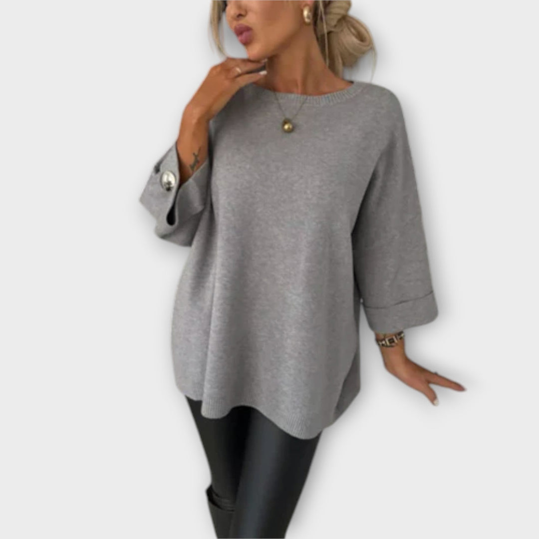 Isabella - Elegant Knitted Blouse