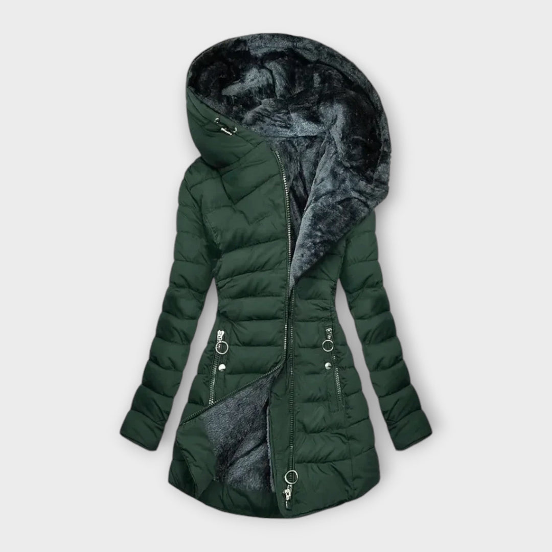 Kori – Cosy Faux Fur-Lined Coat