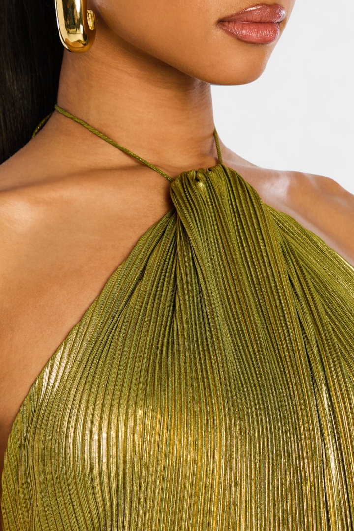 Olivia - Golden Evening Gown