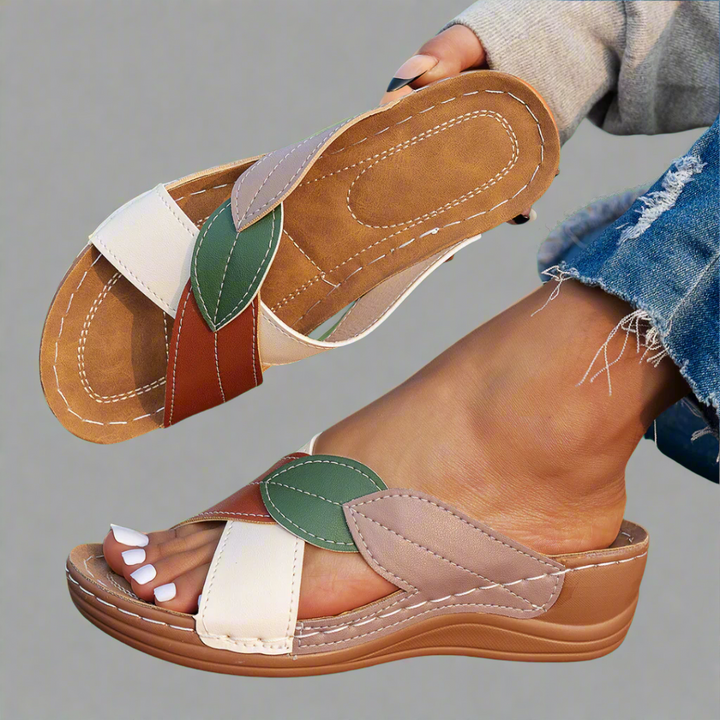 Drelinda | Lightweight Wedge Sandals for Comfort