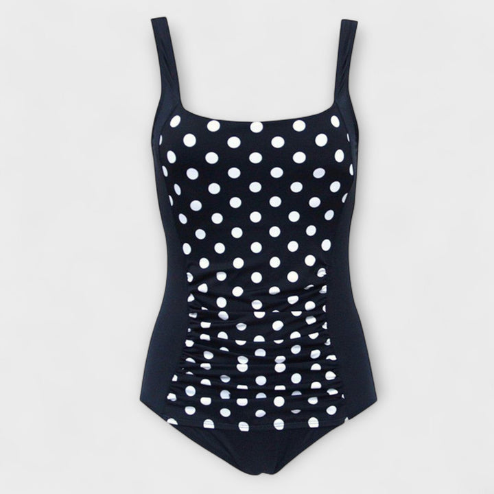 Retro Padded Full Body Swimsuit