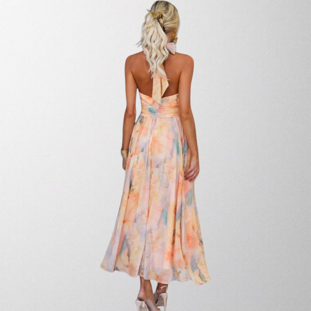 Olivia - Blossom Midi Dress