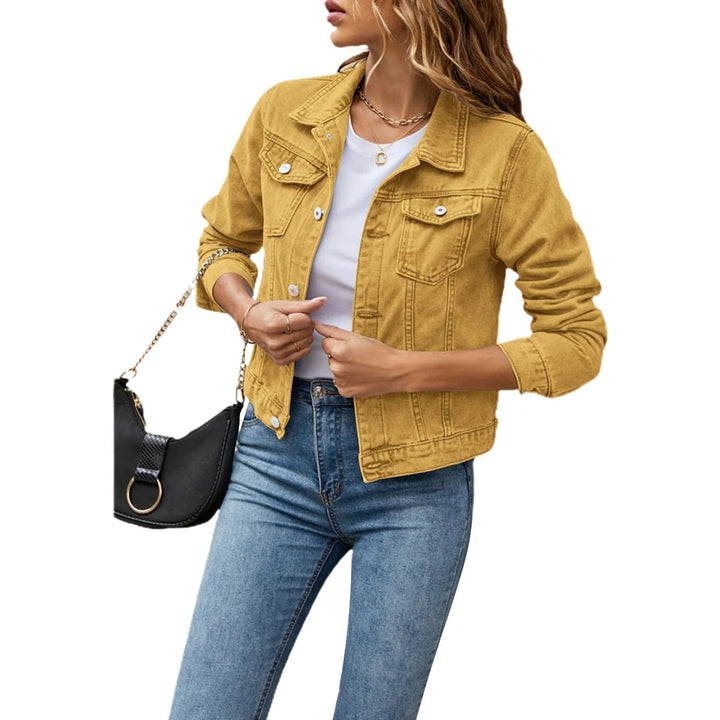 Sofia™ | Stylish Casual Denim Jacket