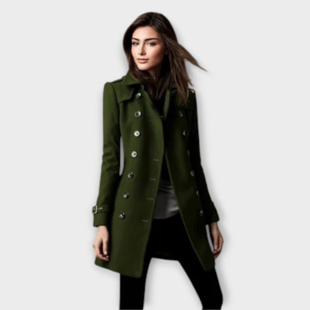Linda – Double-Breasted Trench Coat