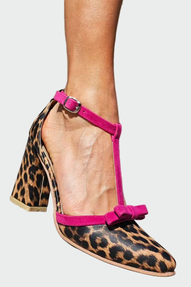 Mbo™ | Elegant Leopard Print Sandals