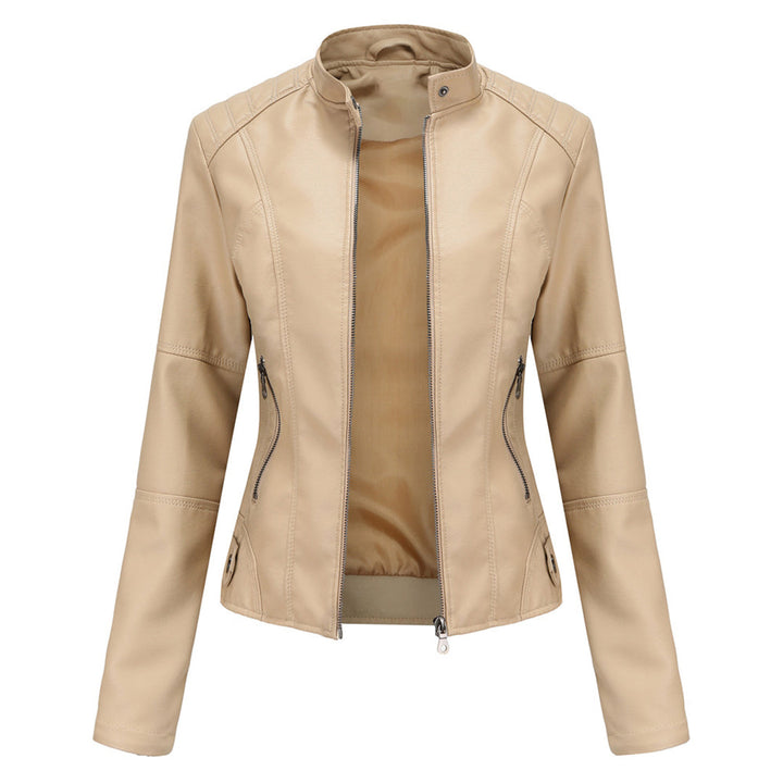 Milena™ - Elegant Leather Jacket