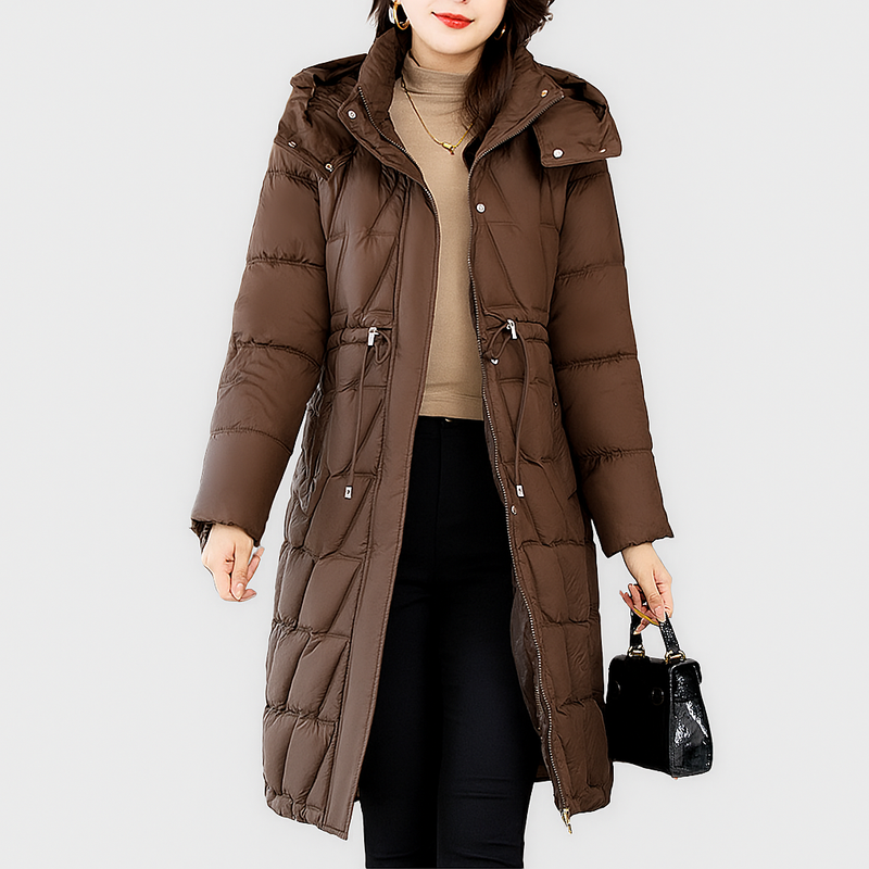 Isabella Long Quilted Jacket