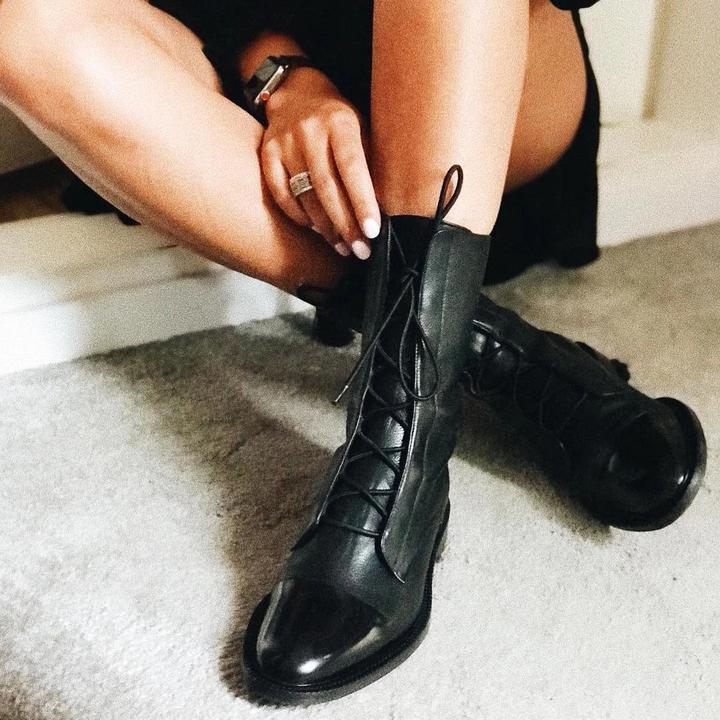 Aline - Luxury Heeled Boots