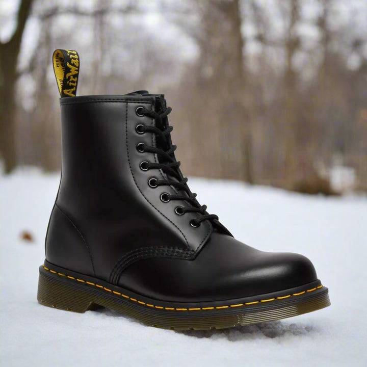 Salomé - Elegant Leather Lace-Up Ankle Boots