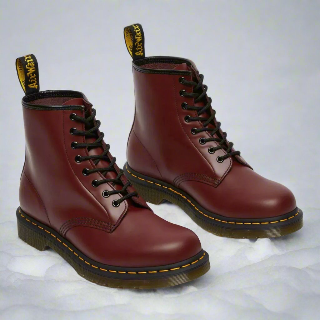 Salomé - Elegant Leather Lace-Up Ankle Boots