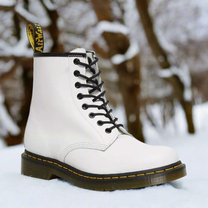 Salomé - Elegant Leather Lace-Up Ankle Boots