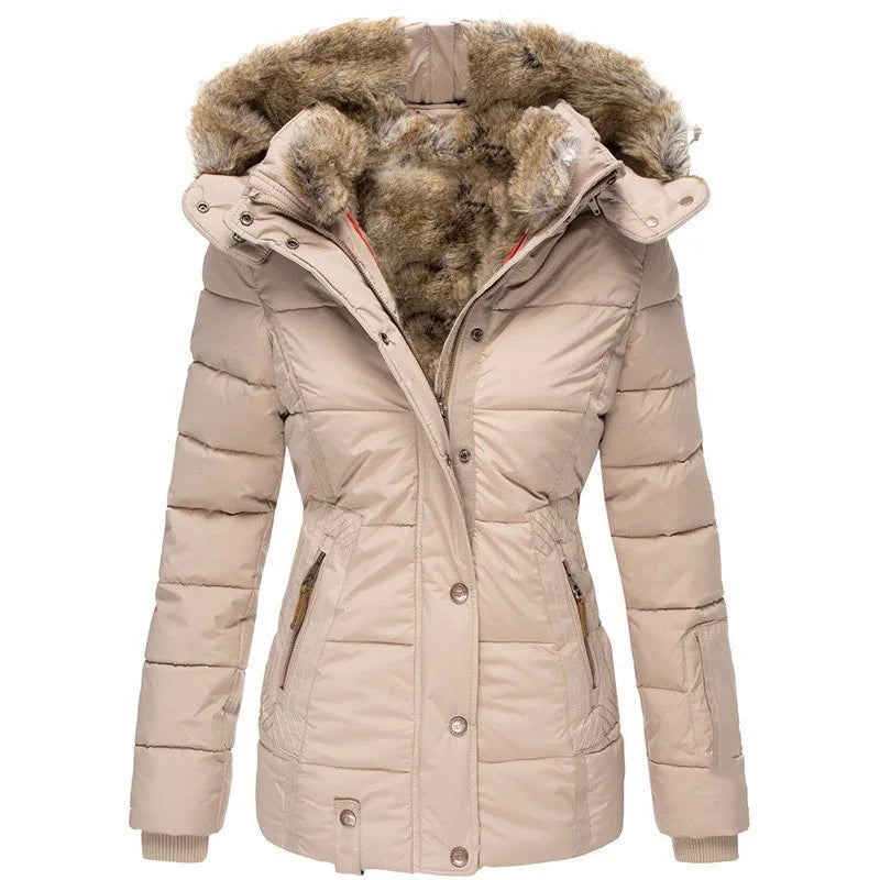 Dupont™ | Warm Winter Coat with Fur Lining