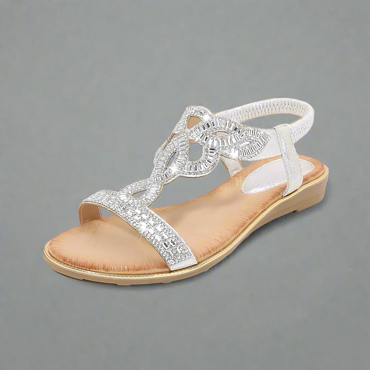 Vally | Handmade Golden Sandal with Comfortable Fit