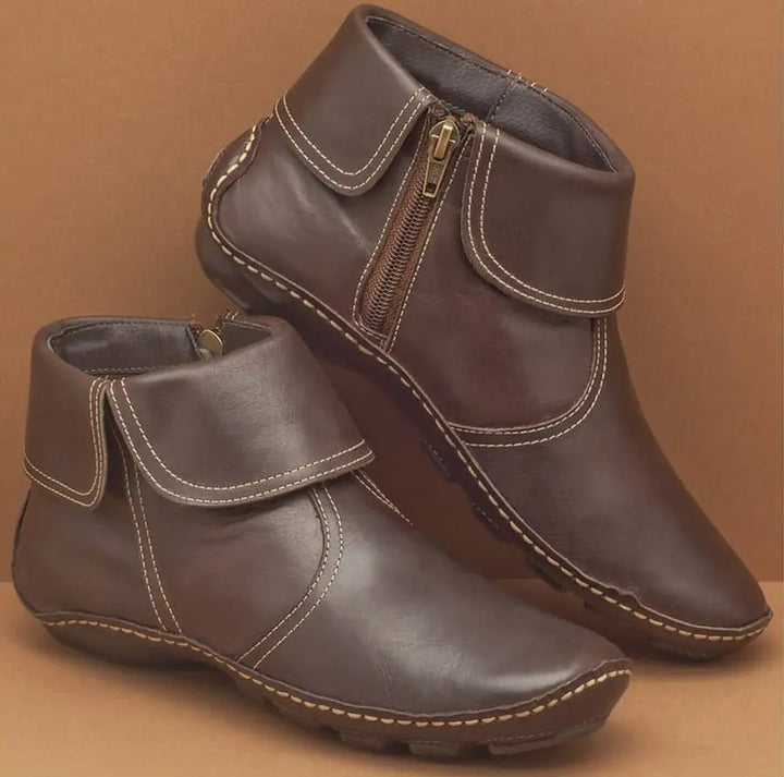 Angéline - Elegant ankle boots with non-slip sole