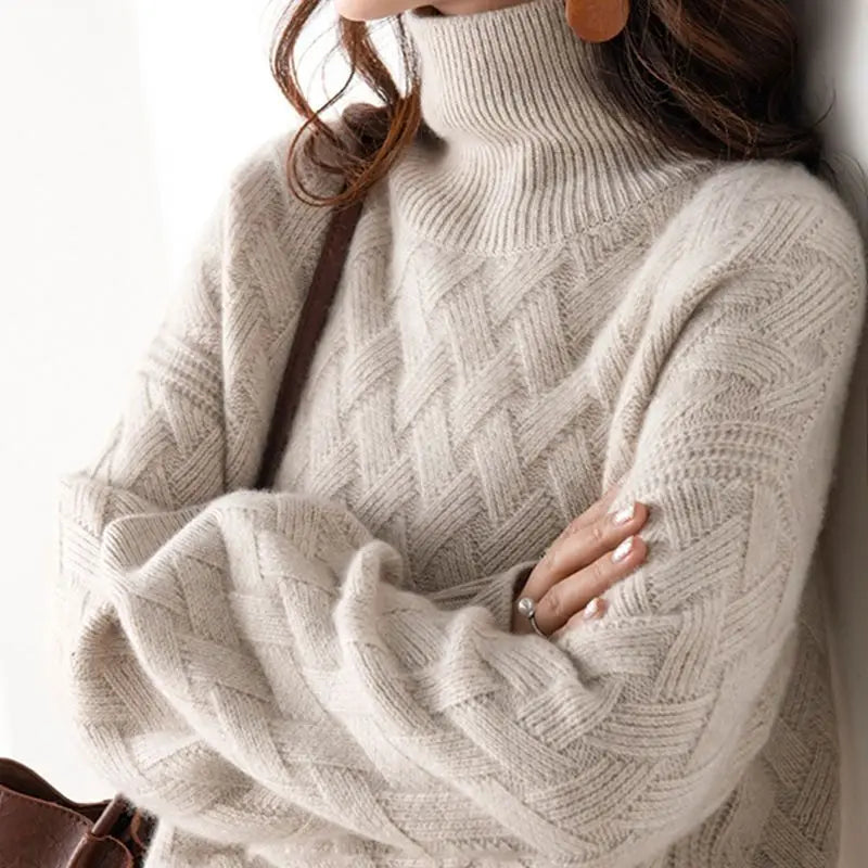 Feliciana | High Neck Knit Jumper