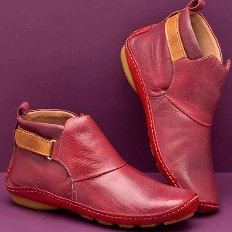 Angéline - Elegant ankle boots with non-slip sole