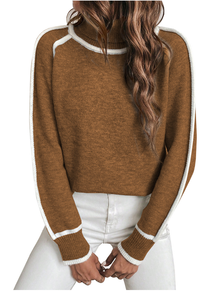 Fiora | Sweet jumper with high collar