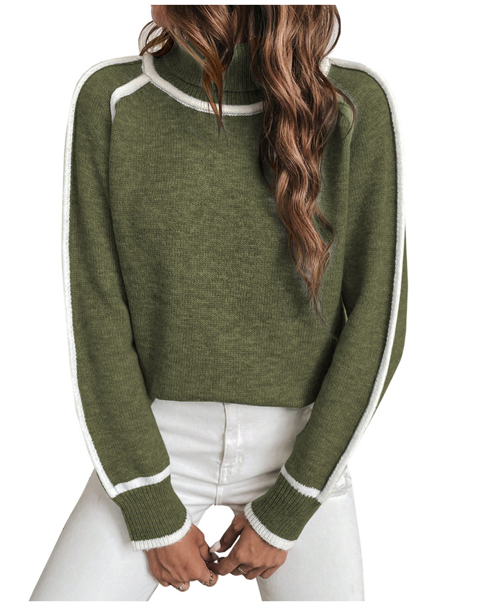 Fiora | Sweet jumper with high collar