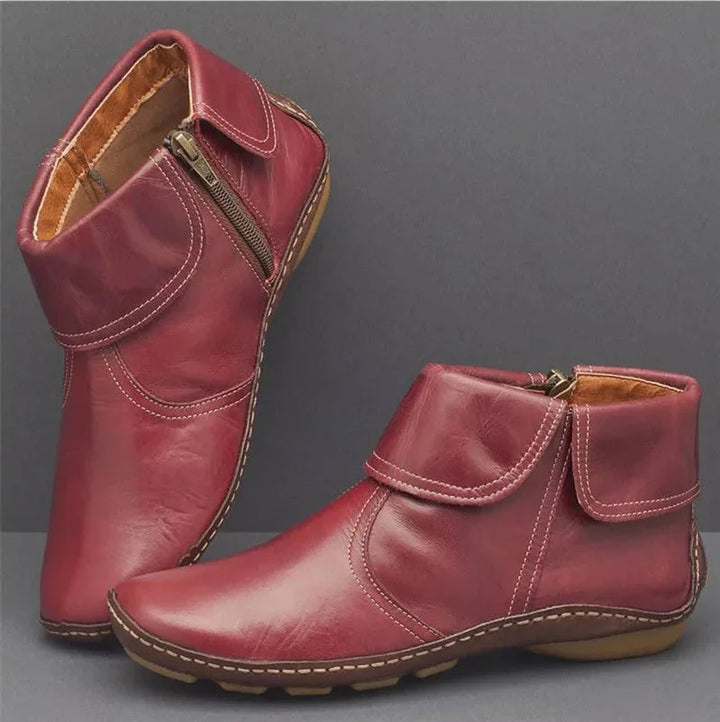 Angéline - Elegant ankle boots with non-slip sole