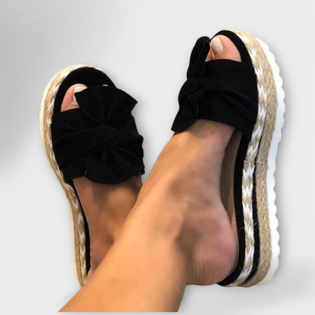 Solegenius – Orthopedic Sandals with Bow Detail