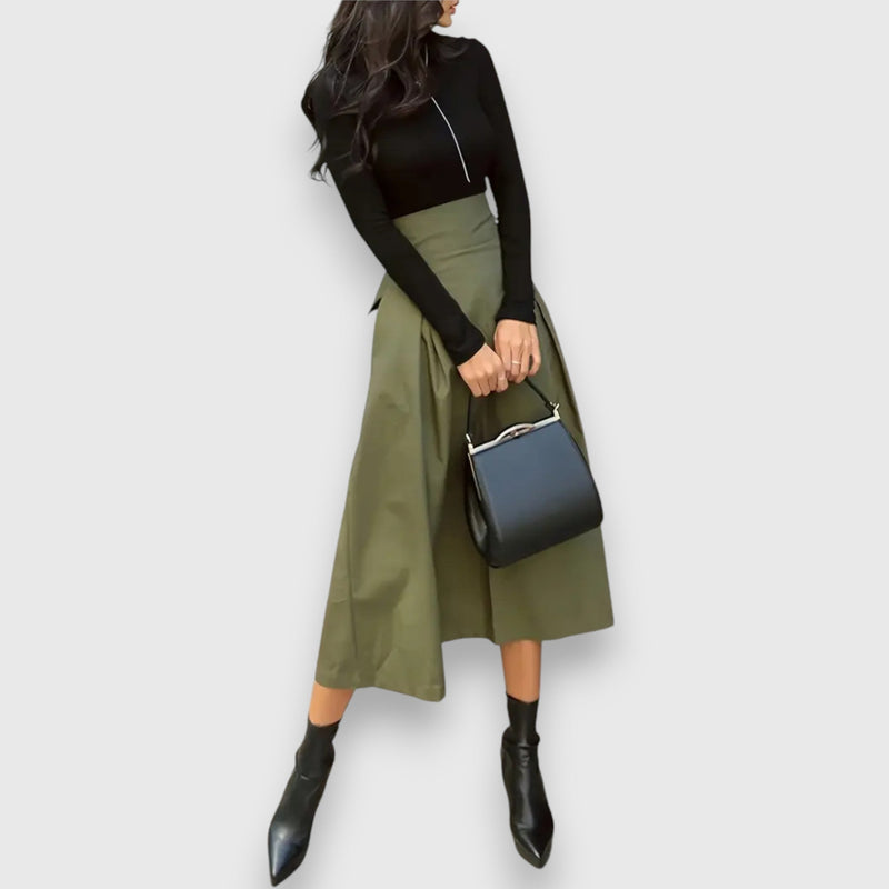 Elina - Elegant Midi Skirt