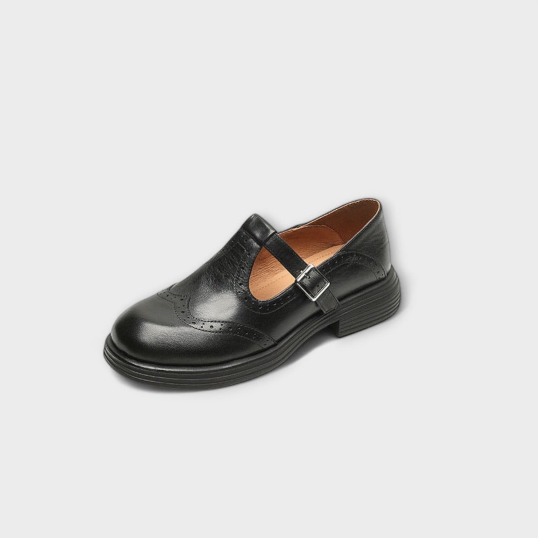 Isla – Elegant Leather Mary Janes