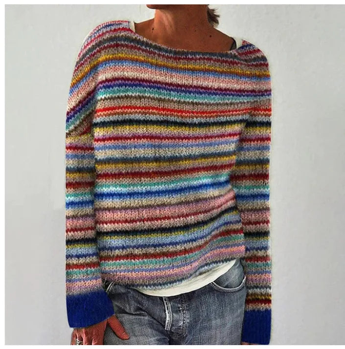 Flavia | Retro Autumn Sweater