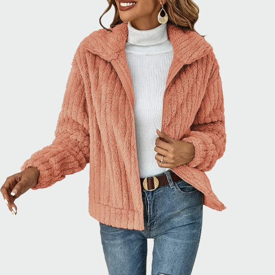 Joana - Elegant Fur Jacket