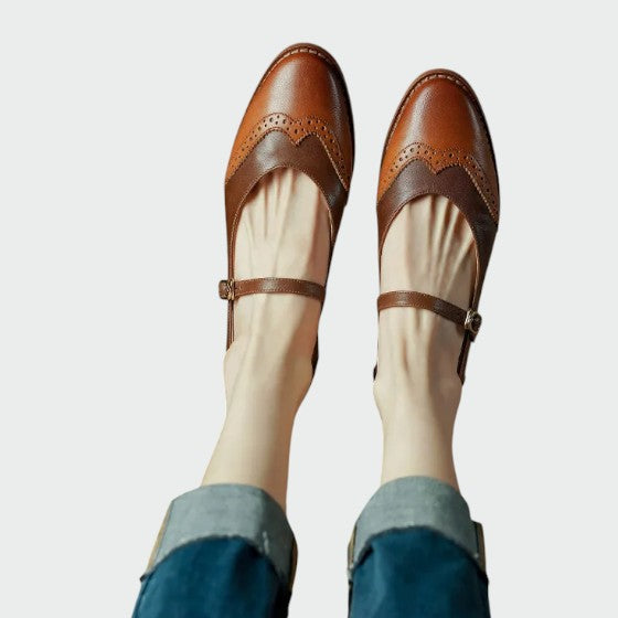 Olivia - Vintage Charm Mary Jane Shoes