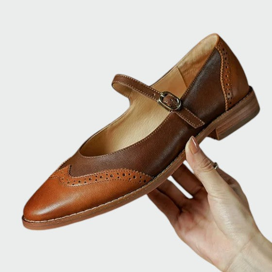 Olivia - Vintage Charm Mary Jane Shoes