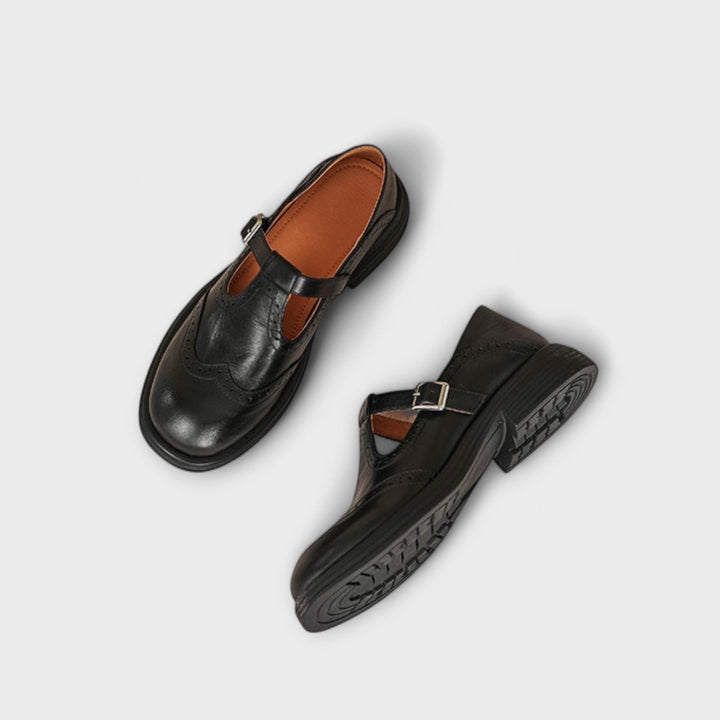 Isla – Elegant Leather Mary Janes