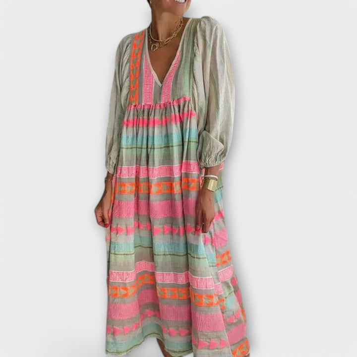 Hermine – Vibrant Loose Dress
