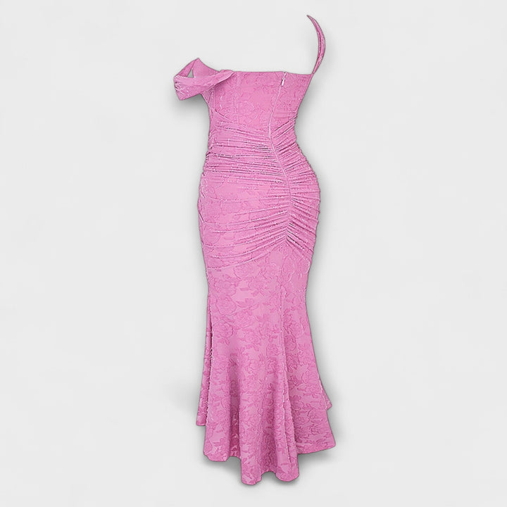 Renske – Long Dress with Elegant and Refined Corset