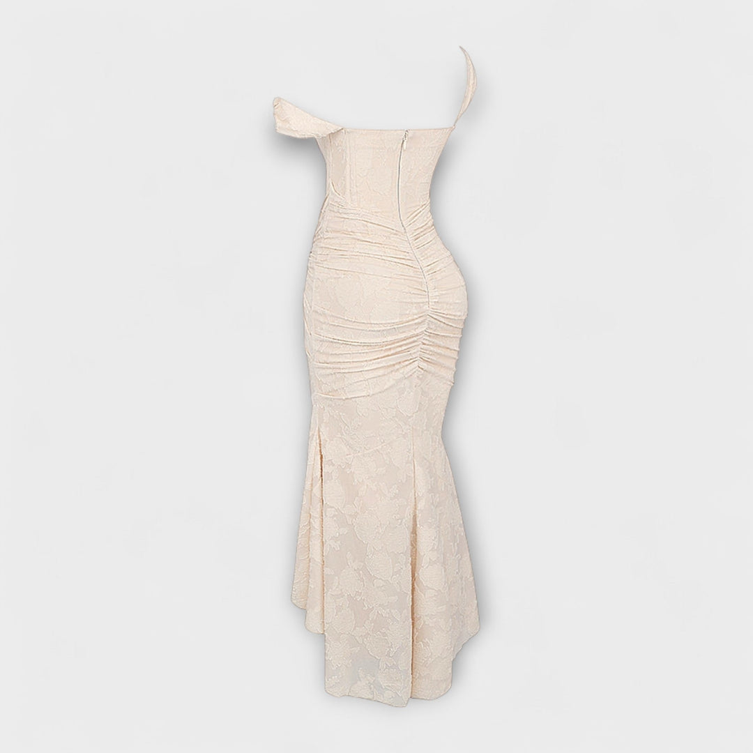 Renske – Long Dress with Elegant and Refined Corset