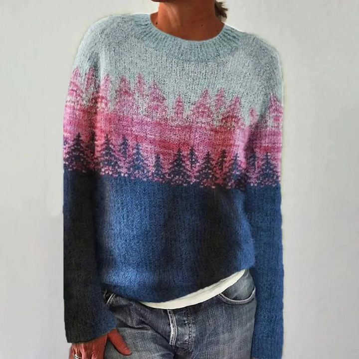 Flavia | Retro Autumn Sweater